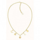 Collar Lucky Charms Dorado  TOMMY HILFIGER