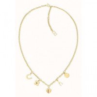 Collar Lucky Charms Dorado  TOMMY HILFIGER
