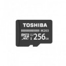 TOSHIBA Tarjeta Memoria Micro Sd+adaptador Sd 256GB M203 100MB/S