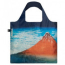 LOQI Ho.rf.r Bolsa Plegable Recicable Red Fuji 50X42CMS/ hasta 20KGS