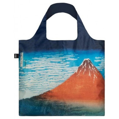 LOQI HO.RF.R Bolsa Plegable Recicable Red Fuji 50x42Cms/ Hasta 20Kgs