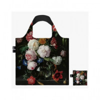 LOQI Jh.fl.r Bolsa Plegable Recicable Still Life With Flowers 50X42CMS/ hasta 20KGS