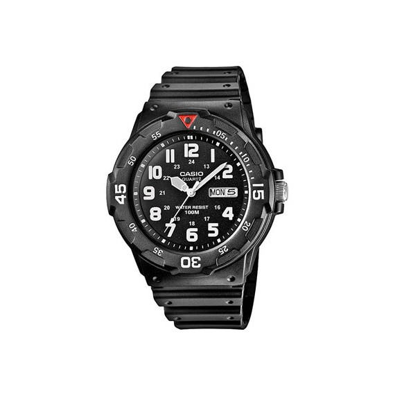 CASIO Reloj Pulsera Analogico MRW-200H-1BVEG Negro