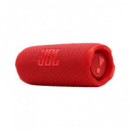 JBL FLIP 7 Altavoz Portatil Bluetooth Rojo16H Manos Libres, Resistente a Salpicaduras IP68