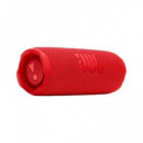 JBL FLIP 7 Altavoz Portatil Bluetooth Rojo16H Manos Libres, Resistente a Salpicaduras IP68