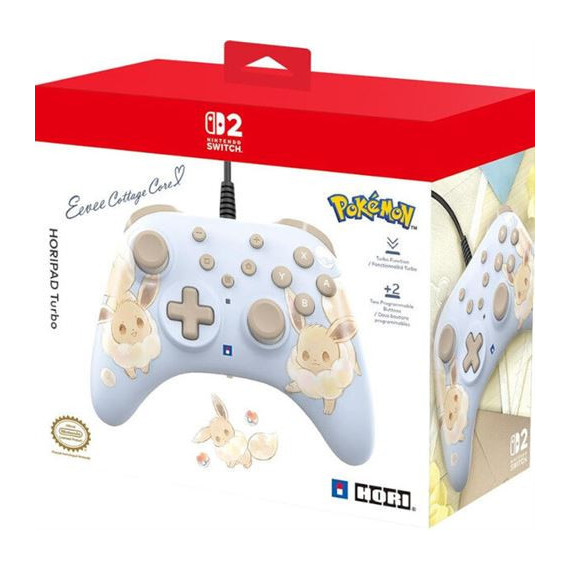 Mando HORI HORIpad Turbo Eevee Nintendo Switch 2