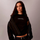 Camiseta slim con logo corazón