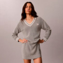 Vestido de punto de algodón