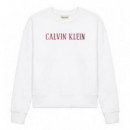 SUDADERA  CROPPED TERRY VARSITY LOGO