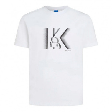 CAMISETA REGULAR K LOGO SWEAT
