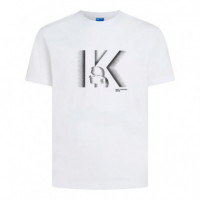 CAMISETA REGULAR K LOGO SWEAT