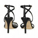 SANDALIA ESLABON PIEL NEGRO