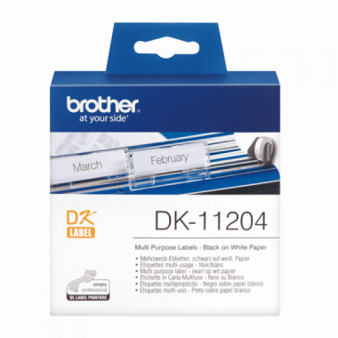 Etiquetas BROTHER Multiple Uso 17X54 Mm (400 Und) (DK11204)