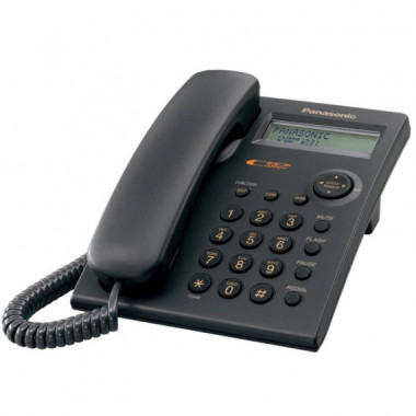 Panasonic KX-TSC11EXB Tel&eacute;fono Fijo con pantalla Negro