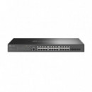 Switch TP-LINK Jetstream 24 Puertos Poe+ + 4 Sfp TL-SG3428MP Semigestionable