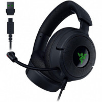 Auriculares + Microfono Gaming RAZER Kraken V4 X Headset 7.1 USB Black