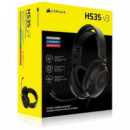 Auriculares + Microfono Gaming CORSAIR HS35 V3 USB Headset 7.1 Black