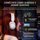 Auriculares + Microfono Gaming CORSAIR HS35 V3 Wireless Headset 7.1 White