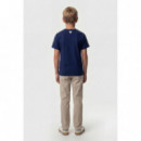 Camiseta con logo para niños de Guess