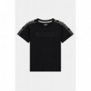 Camiseta con logo para niños de Guess