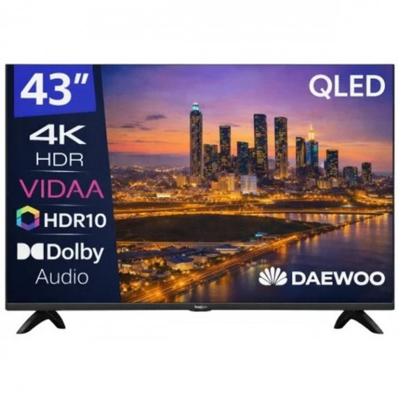 TV QLED 43" SMART TV DAEWOO