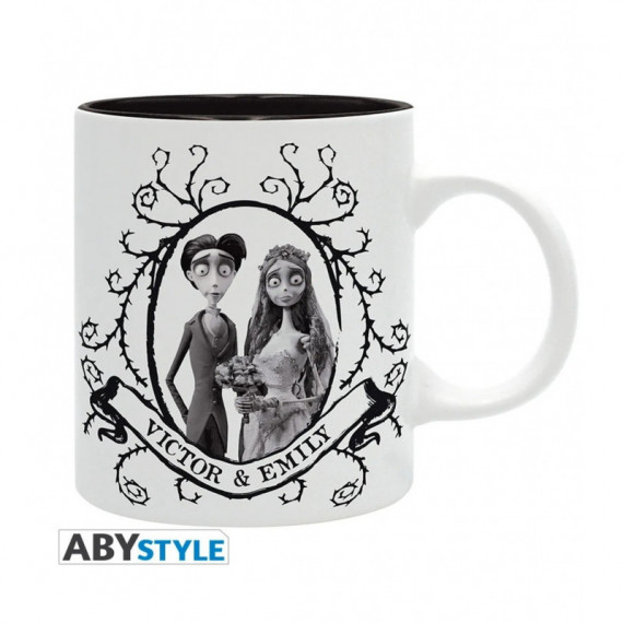 Taza Victor y Emily Novia cadaver 320 ml