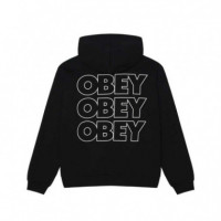 Sudadera OBEY Treble Extra Heavy