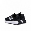 Sneaker AF23110 Black+white  EA7 EMPORIO ARMANI 7