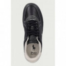 Masters Crt-sneakers-low Top Lace Black/  RALPH LAUREN