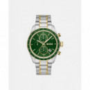 RELOJ GRAND PRIX BICOLOR E/VERDE