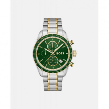 RELOJ GRAND PRIX BICOLOR E/VERDE
