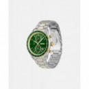 RELOJ GRAND PRIX BICOLOR E/VERDE