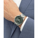 RELOJ SKYTRAVELLER PLATEADO