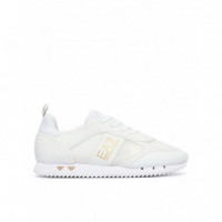 Sneaker Triple White+gold  EA7 EMPORIO ARMANI 7