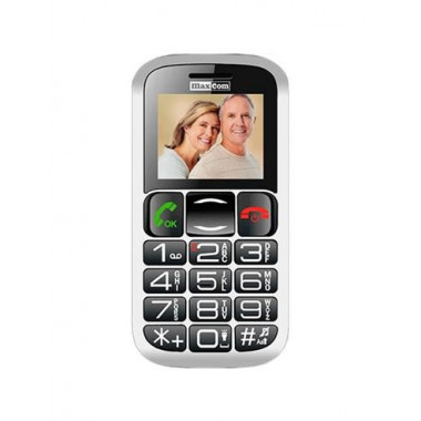 MAXCOM Telefono Movil Comfort MM462BB Negro Camara,Bluetooth,Teclas Grandes,Boton SOS,Radio Fm,Linte