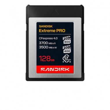 SANDISK TARJETA CFEXPRESS 4.0 TIPO B 128GB 3700MB/S