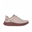 Skechers Zapatillas Bobs Moda Flex Blancas 117731-NAT