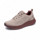 Skechers Zapatillas Bobs Moda Flex Blancas 117731-NAT