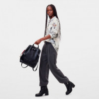 Mochila Mediana Half Logo  DESIGUAL