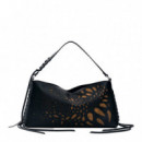 Bolso Hombro Troquelado Mediano