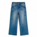 Pantalón Vaquero Culotte Mickey