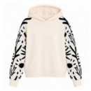 Sudadera Floral Algodón
