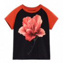 Camiseta Manga Corta Estampada