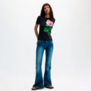 Camiseta Estampada Flores