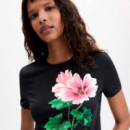 Camiseta Estampada Flores