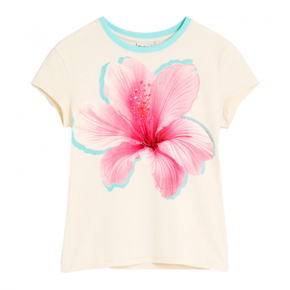 Camiseta Estampada Floral