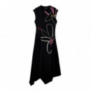 Vestido Asimétrico Floral