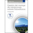Gestión del montaje de instalaciones solares fotovoltaicas