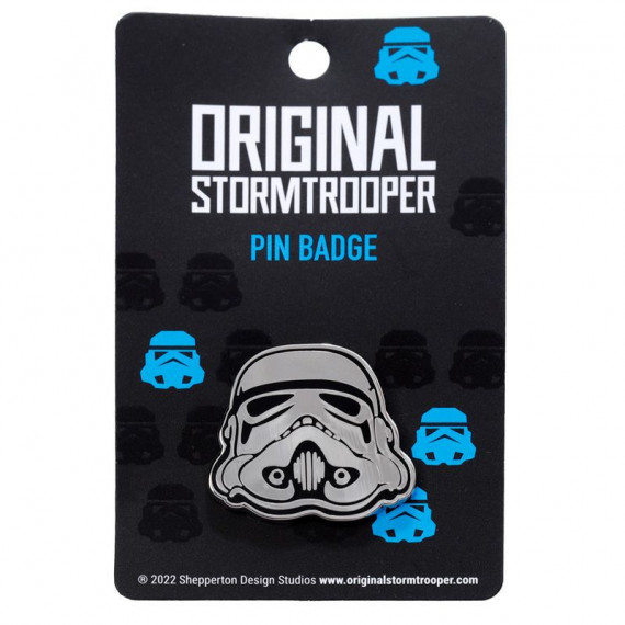 Pin Esmaltado Coleccionable Star Wars Soldado Imperial Stormtrooper Casco Original