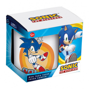 Taza en Caja de Regalo Sonic Japon